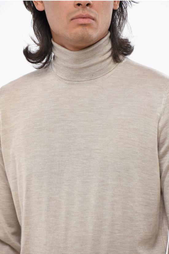  브루넬로 쿠치넬리 터틀넥 M2300103 CL949 Gray - BRUNELLO CUCINELLI