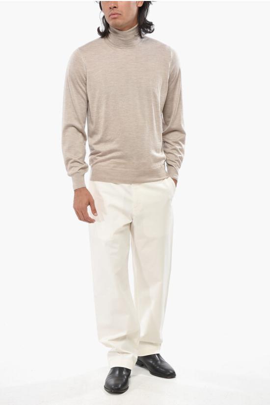  브루넬로 쿠치넬리 터틀넥 M2300103 CL949 Gray - BRUNELLO CUCINELLI