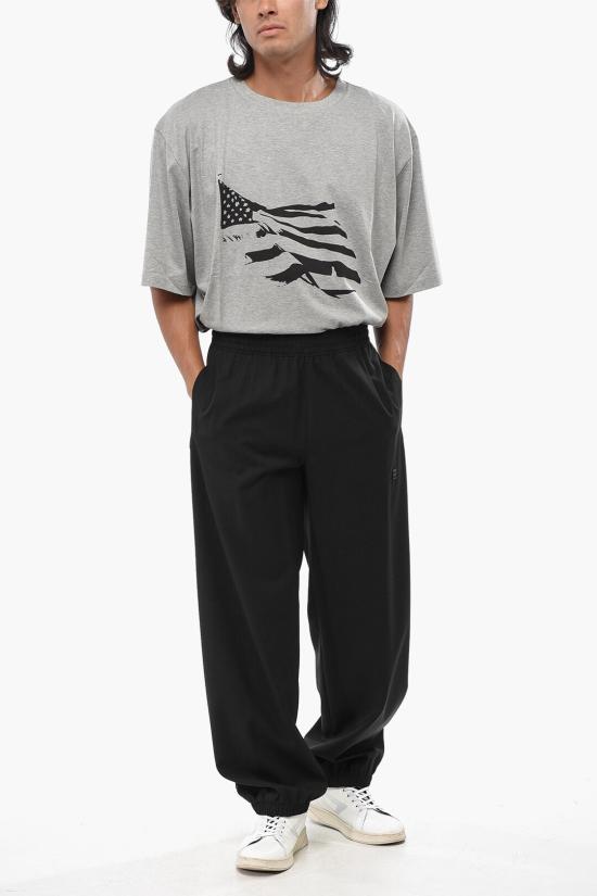  지방시 스트레이트 팬츠 BM51FJ1558 001 Black - GIVENCHY