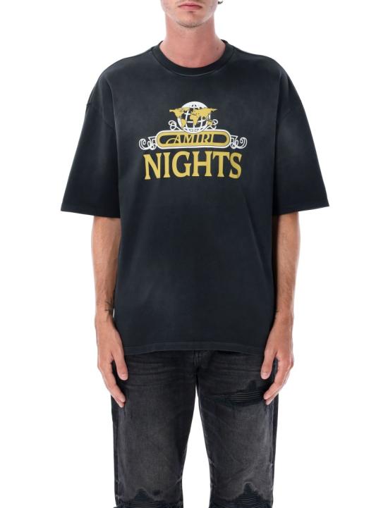 25FW 아미리 반팔 티셔츠 AMJYTE1207 Black