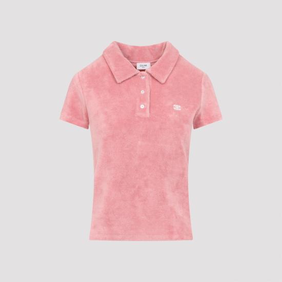 25FW 셀린느 폴로 티셔츠 RX08L0A80 GBB4 ROSE CREAM