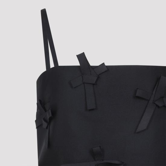 25FW 질샌더 미디 원피스 J03CT0534 J55099 001 BLACK - JIL SANDER