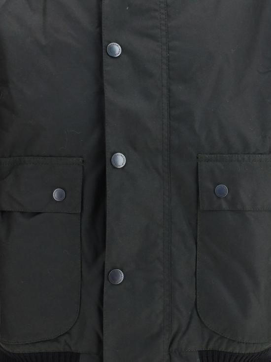 25FW 바버 트랙션 왁스 재킷 MWX2506 SG51 Black - BARBOUR
