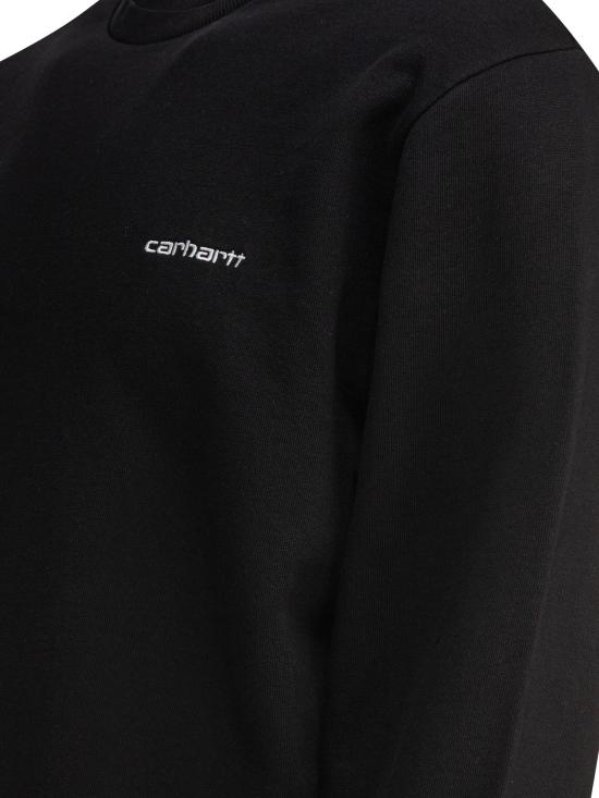 25FW 칼하트 WIP 긴팔 티셔츠 I0344960D2XX BLACK DOM - CARHARTT WIP