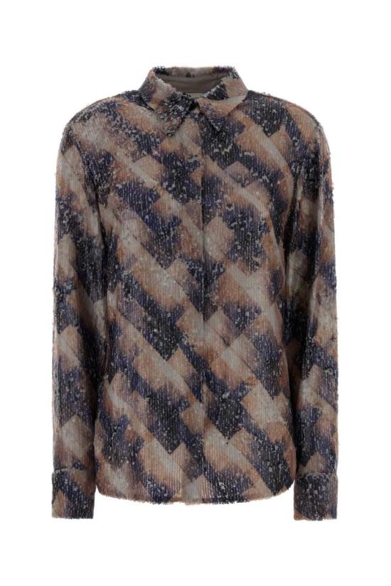 25FW 드리스 반 노튼 블라우스 2520107632316 401 PURPLE