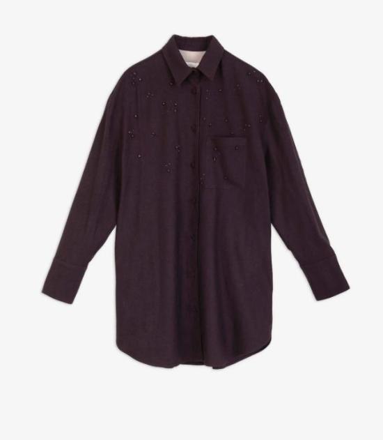 25FW 알리지 셔츠 165 813047UVA Red