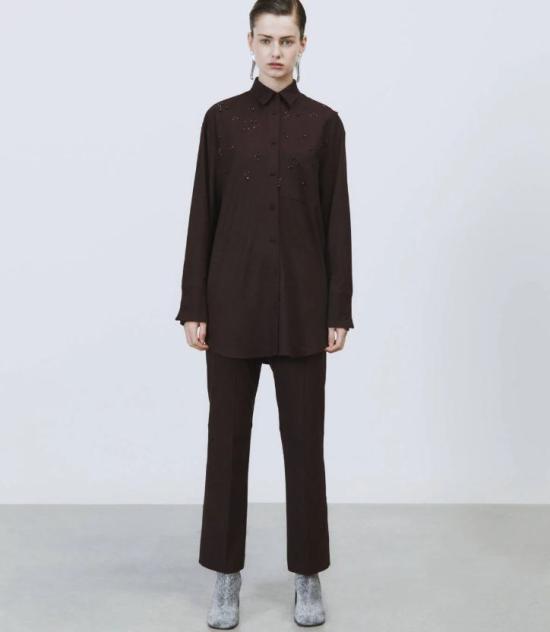 25FW 알리지 셔츠 165 813047UVA Red - ALYSI