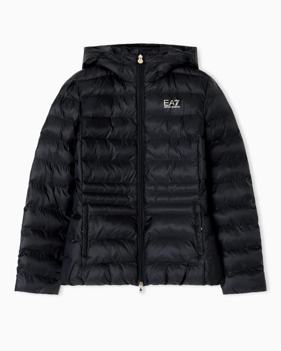 25FW 엠포리오 아르마니 숏패딩 7W000684 AF12475 UC0001 Black