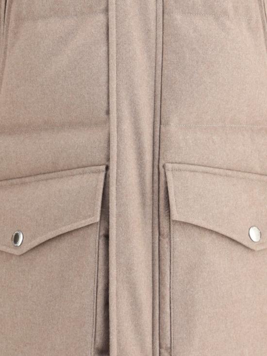 25FW 브루넬로 쿠치넬리 자켓 MM4701823 CBK06 Beige - BRUNELLO CUCINELLI