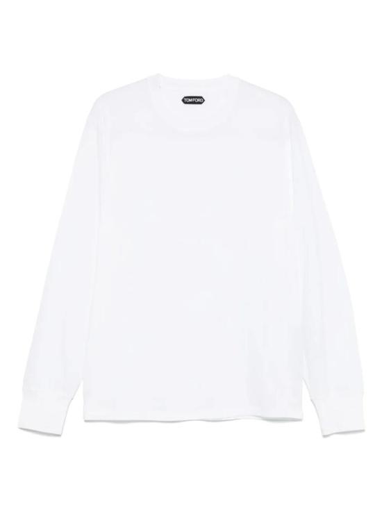 25FW 톰포드 긴팔 티셔츠 JCL006 JMT012 002 WHITE