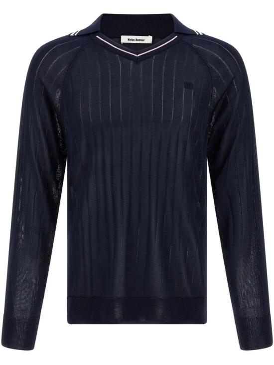 25SS 웨일즈보너 긴팔 셔츠 MS25KN33 KN08 599 NAVY PINK