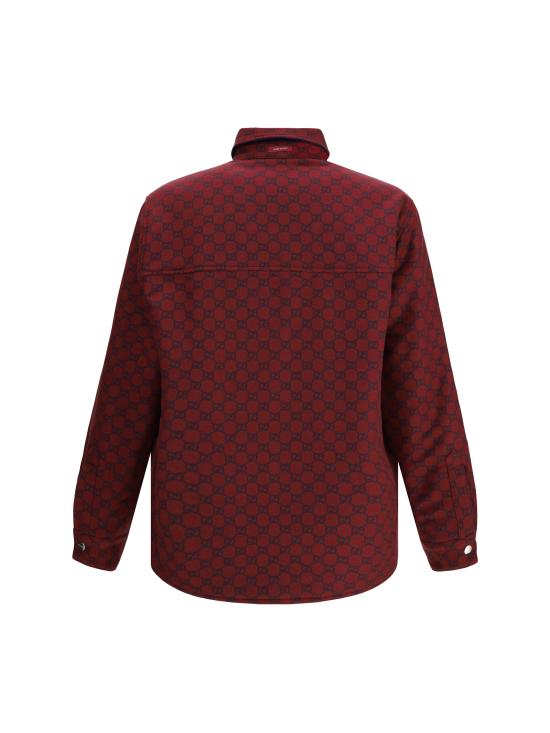 25FW 구찌 리버서블 데님 플란넬 셔츠 835282XDDB6 4447 BLUE - GUCCI