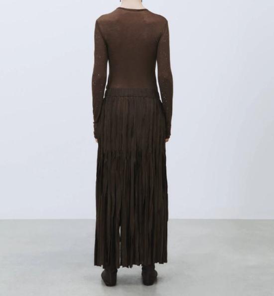 25FW 알리지 스커트 265 011018CHOCO Brown - ALYSI