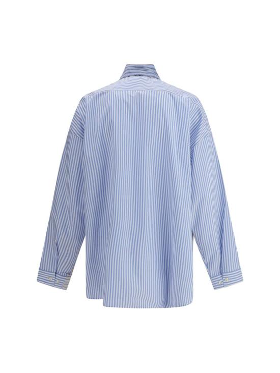 25FW 마르니 긴팔 셔츠 CUMU0061SQUTC529 STB50 BLUE - MARNI