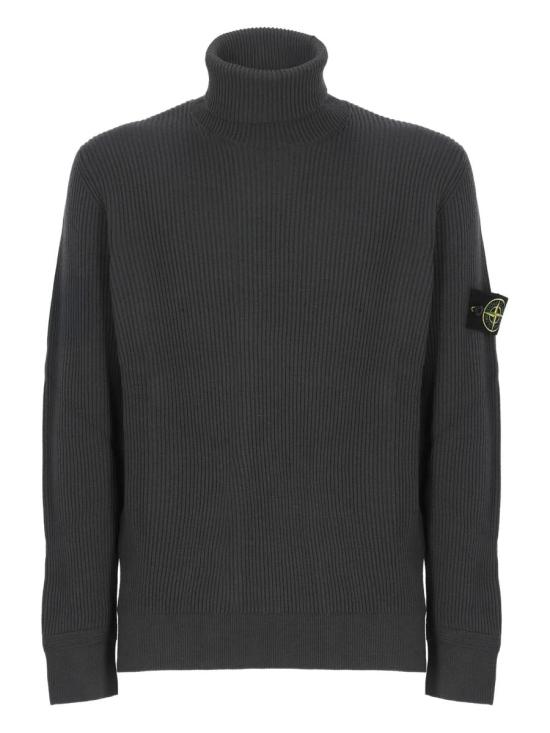 25FW 스톤 아일랜드 5100052 풀 립 RWS 울 터틀넥 스웨터 K2S155100052S00C2 61916 V0062 LEAD GREY