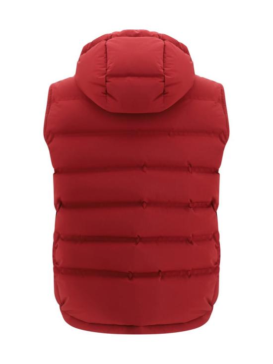 25FW 브루넬로 쿠치넬리 타프타 다운 베스트  MM4911995 CDK58 RED - BRUNELLO CUCINELLI