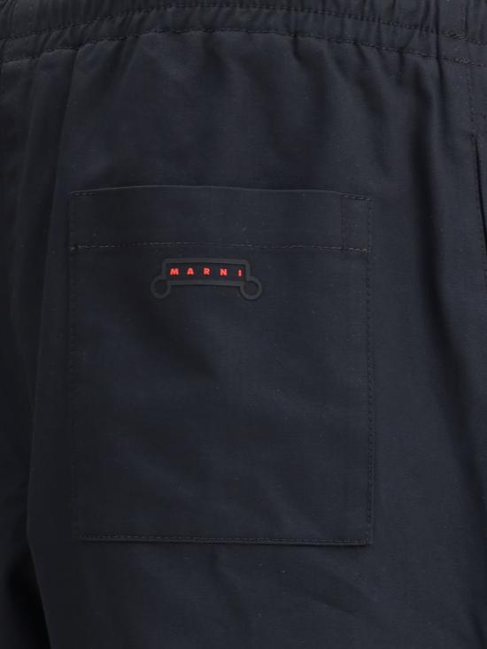 25FW 마르니 스트레이트 팬츠 PUMU0315X0UTC311 00N99 BLACK - MARNI