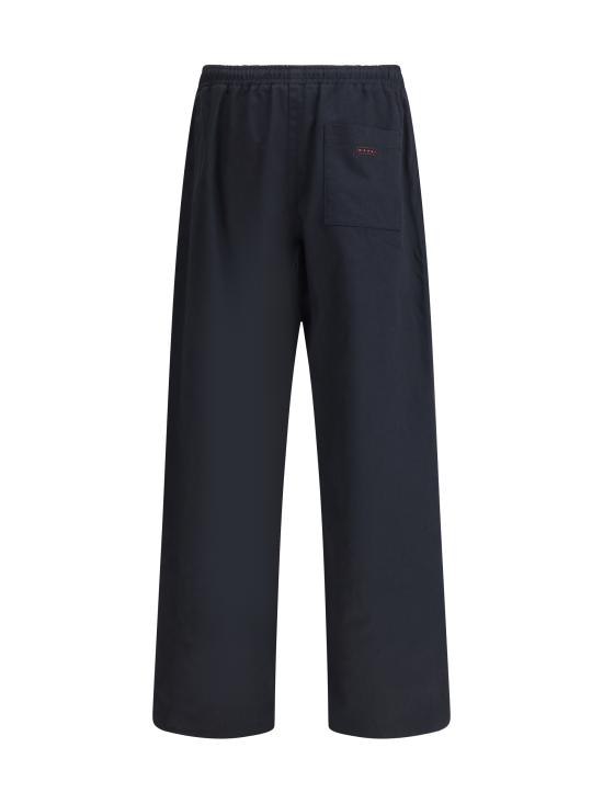 25FW 마르니 스트레이트 팬츠 PUMU0315X0UTC311 00N99 BLACK - MARNI