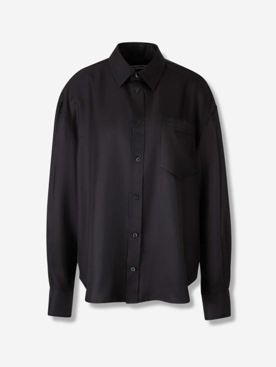 25FW 알렉산더 왕 블라우스 1WC4251152 001BLACK Black