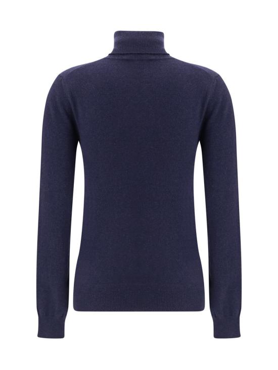 25FW 발렌시아가 터틀넥 스웨터  850957T1765 4140 BLUE