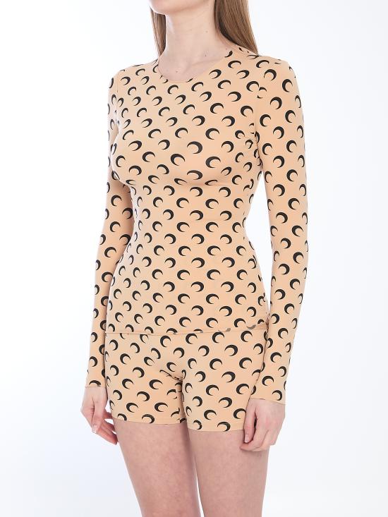 25FW 마린세르 반팔 티셔츠 WTS006AC PINK - MARINE SERRE