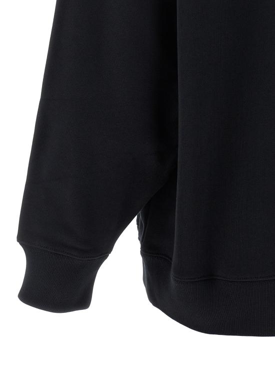 25FW 메종키츠네 베이비 폭스 오버사이즈 스웨트셔츠 OW00301KM0341P199 Black - MAISON KITSUNE