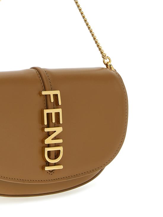 25FW 펜디 명함지갑 8M0529ANSSF19P8 Beige - FENDI