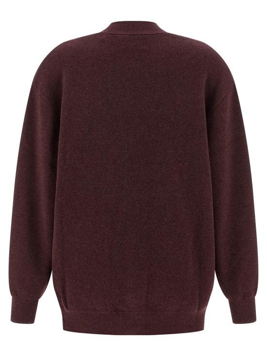 25FW 이자벨마랑에뚜왈 가디건 CA0097FAA1X05E80BY Bordeaux - ISABEL MARANT ETOILE