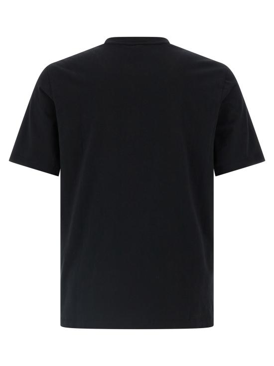 25FW 메종키츠네 폭스 헤드 레귤러 티셔츠 PM00107KJ7026P199 Black - MAISON KITSUNE