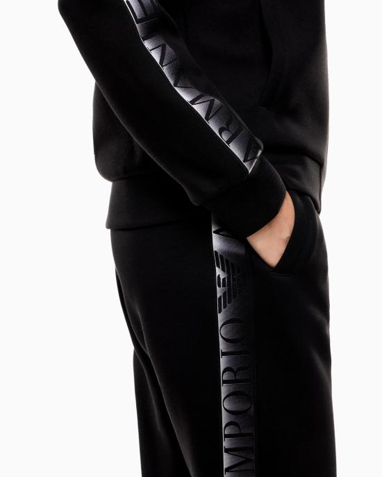 25FW 엠포리오 아르마니 트레이닝/조거 팬츠 7W000680 AF13151 UC001 Black - EMPORIO ARMANI
