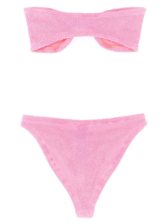 25FW 훈자 지 비치웨어 JEANBIKINIBUBBLEGUM Pink - HUNZA G