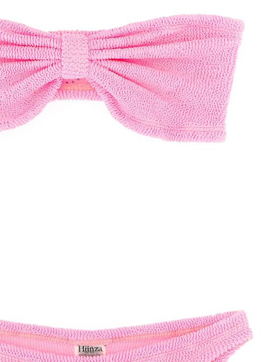 25FW 훈자 지 비치웨어 JEANBIKINIBUBBLEGUM Pink - HUNZA G
