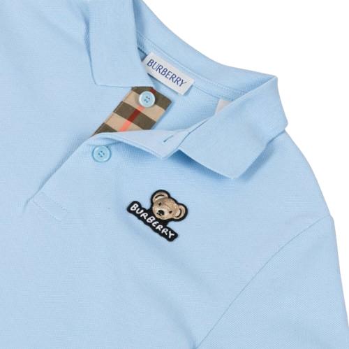 25FW [키즈] 버버리 탑 8111912 A3326 Cloud blue - BURBERRY