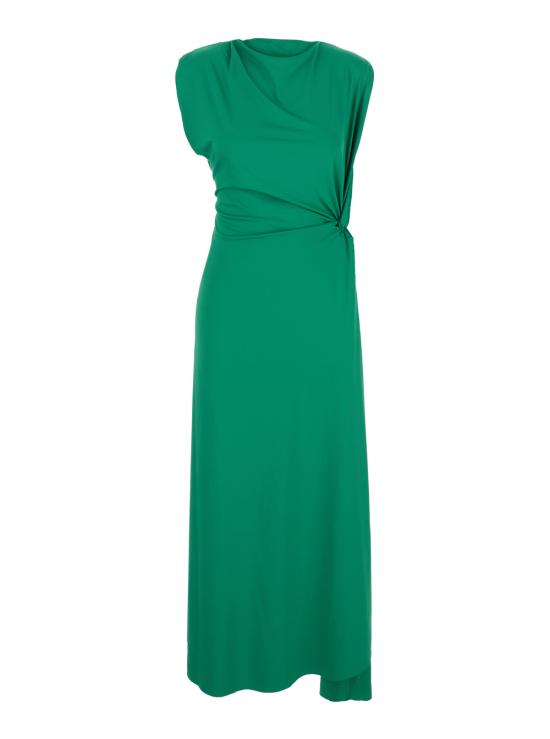 25SS 빅토리아 베컴 롱 원피스 1125JDR006064APEACOCK Green