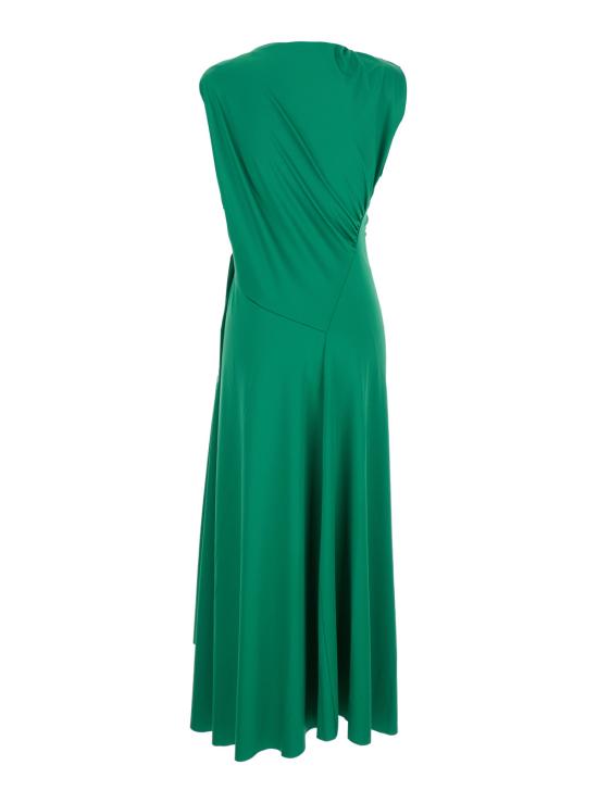 25SS 빅토리아 베컴 롱 원피스 1125JDR006064APEACOCK Green - VICTORIA BECKHAM