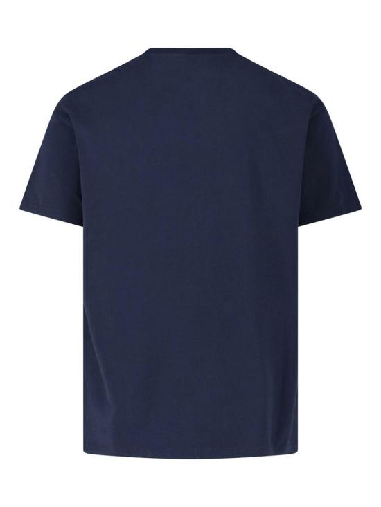 25FW 지방시 반팔 티셔츠 BM71NK3YRR499 Blue - GIVENCHY