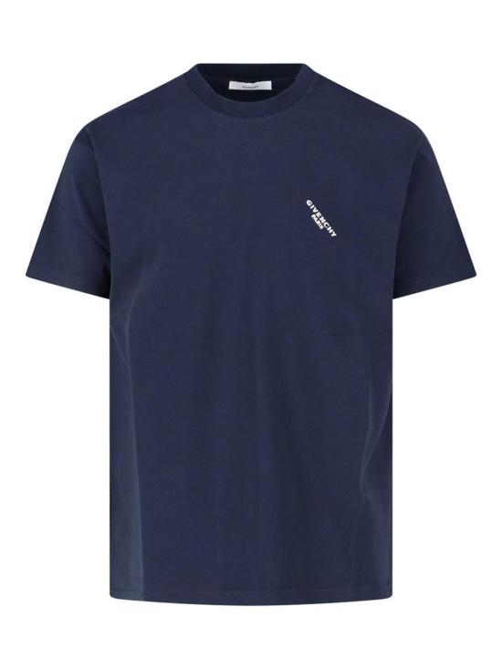 25FW 지방시 반팔 티셔츠 BM71NK3YRR499 Blue