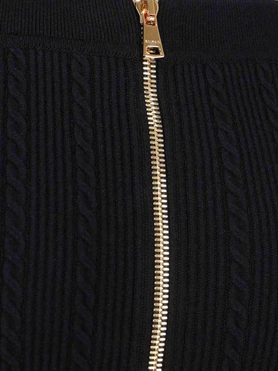 25FW 발망 가디건 FF1LD066KI500PA Black - BALMAIN