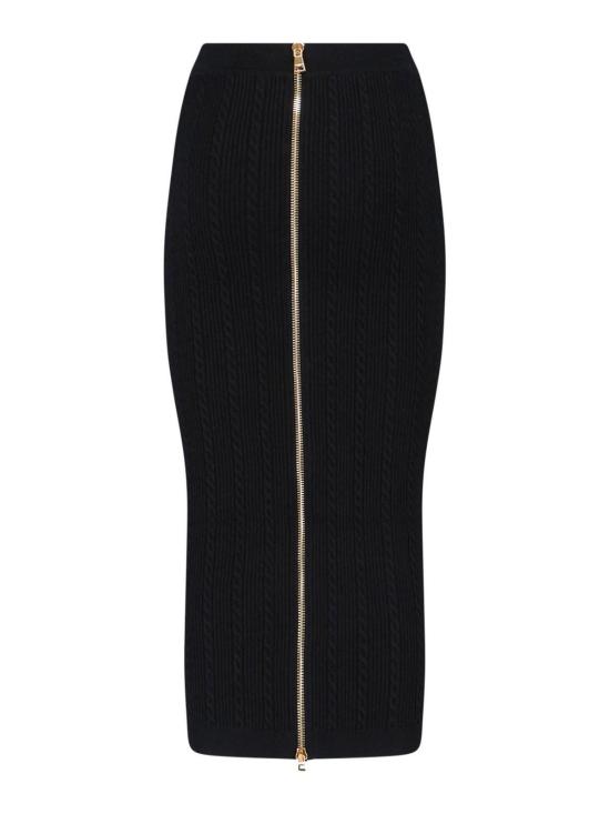 25FW 발망 가디건 FF1LD066KI500PA Black - BALMAIN