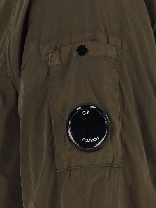  씨피 컴퍼니 크롬 R 렌즈 오버셔츠 19CMOS089A005904G683 Green - C.P. COMPANY