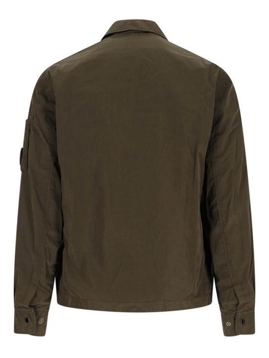  씨피 컴퍼니 크롬 R 렌즈 오버셔츠 19CMOS089A005904G683 Green - C.P. COMPANY