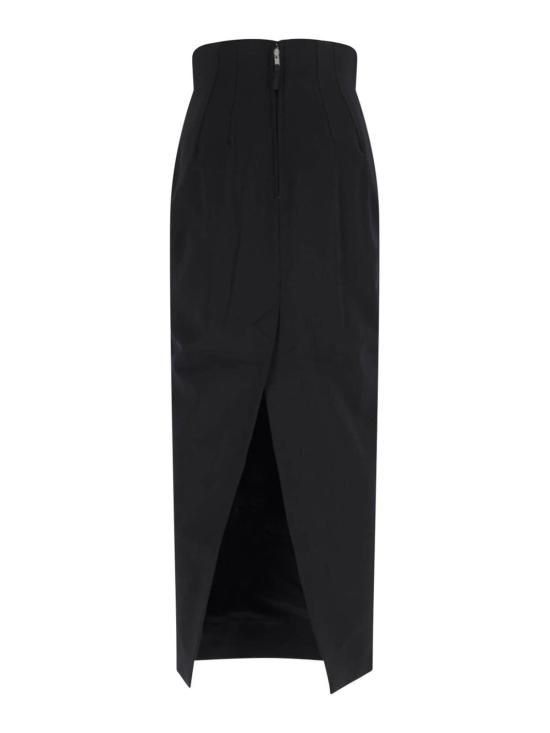  릭 오웬스 롱 스커트 RP02E4344WST09 Black - RICK OWENS