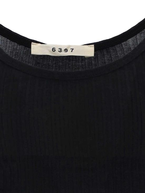 25SS 6397 민소매 티셔츠 NT406BLACK Black - 6397