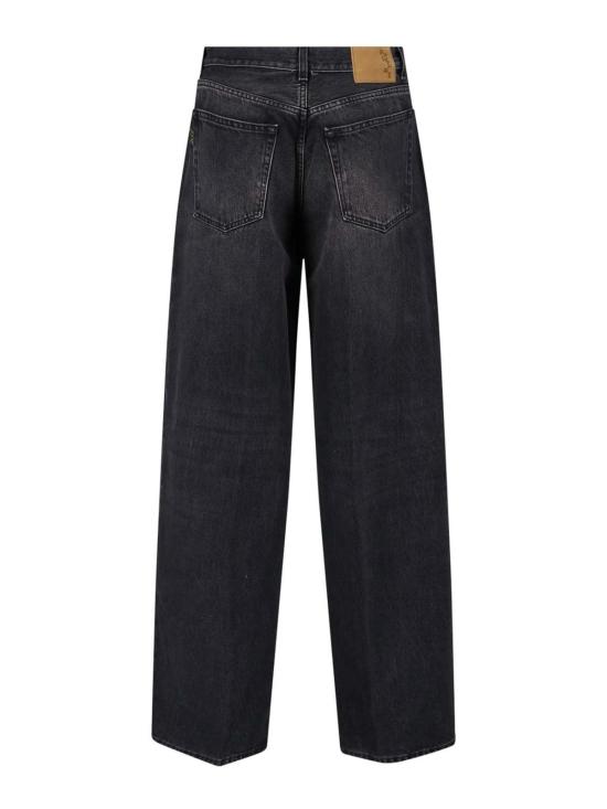 25FW 하이쿠레 스트레이트 팬츠 HEW03296DF119L0893 Black - HAIKURE