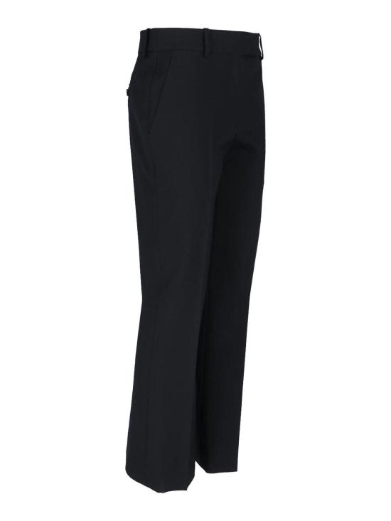 26SS 알렉산더 맥퀸 스트레이트 팬츠 824692QJADK1000 Black - ALEXANDER MCQUEEN