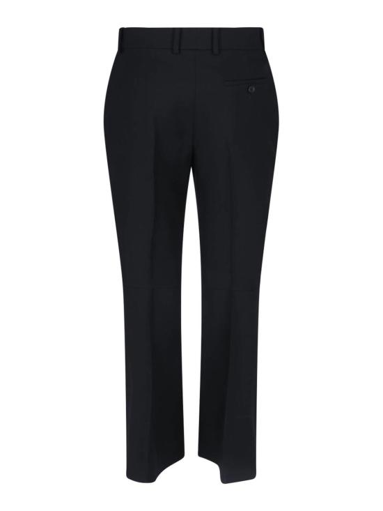 26SS 알렉산더 맥퀸 스트레이트 팬츠 824692QJADK1000 Black - ALEXANDER MCQUEEN
