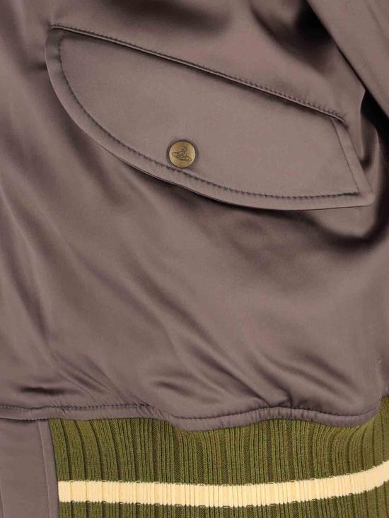  비비안웨스트우드 봄버 자켓 33040004W017SD409 Beige - VIVIENNE WESTWOOD