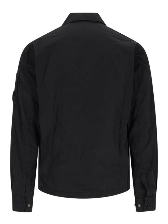  씨피 컴퍼니 크롬 R 렌즈 오버셔츠 19CMOS089A005904G999 Black - C.P. COMPANY