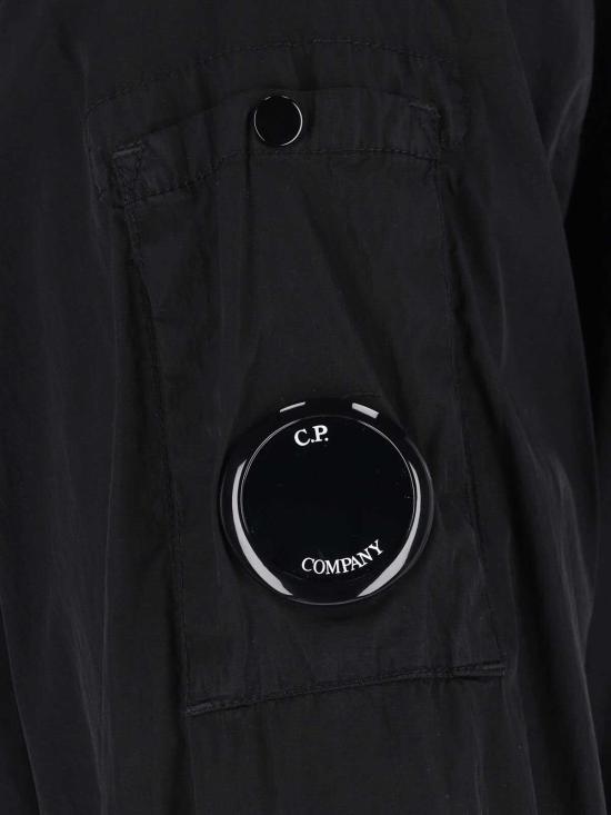  씨피 컴퍼니 크롬 R 렌즈 오버셔츠 19CMOS089A005904G999 Black - C.P. COMPANY
