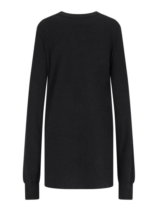 25FW 릭 오웬스 반팔 티셔츠 RP02E4262JR09 Black - RICK OWENS